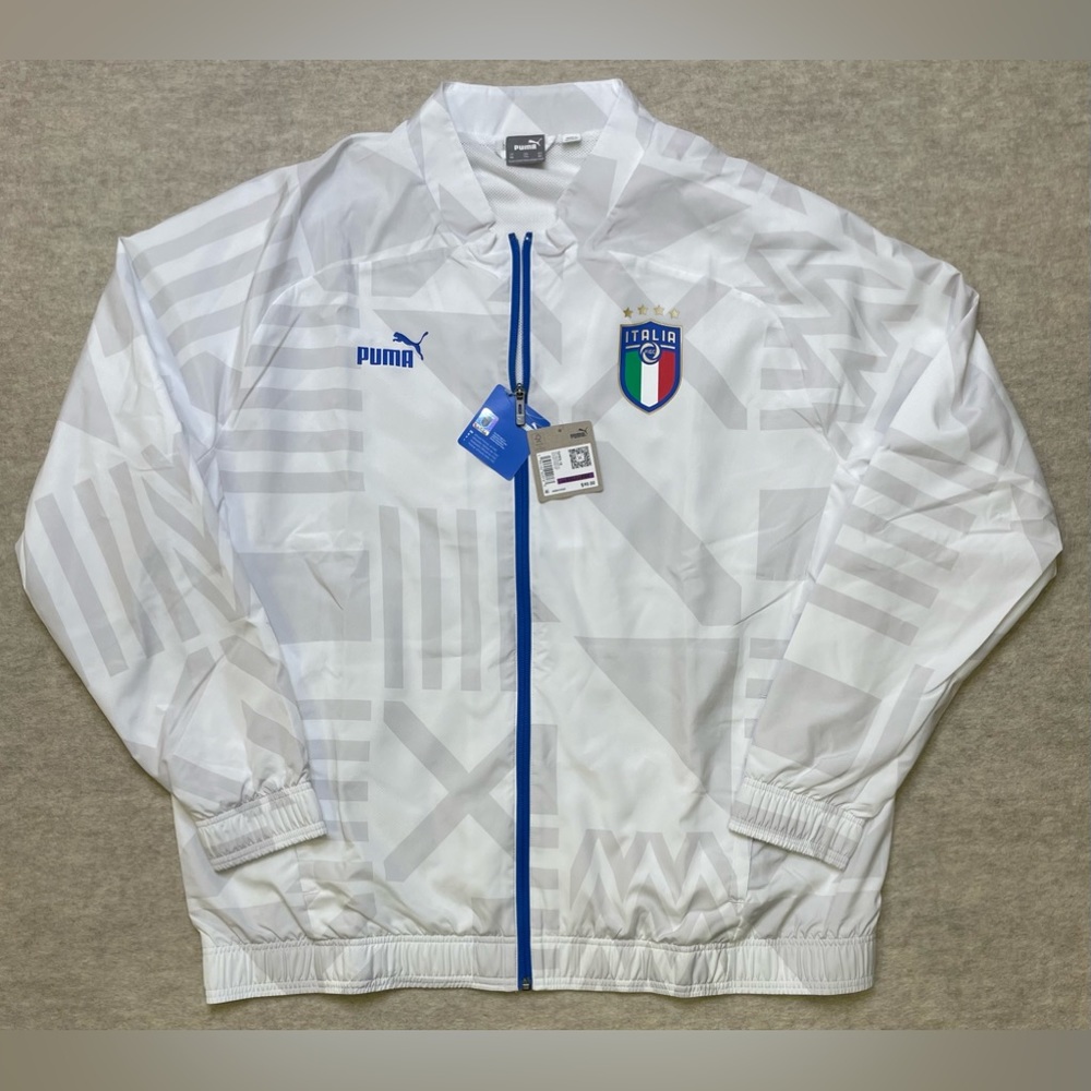 Puma Italy Away Prematch Soccer Jacket Mens 2XL Italia